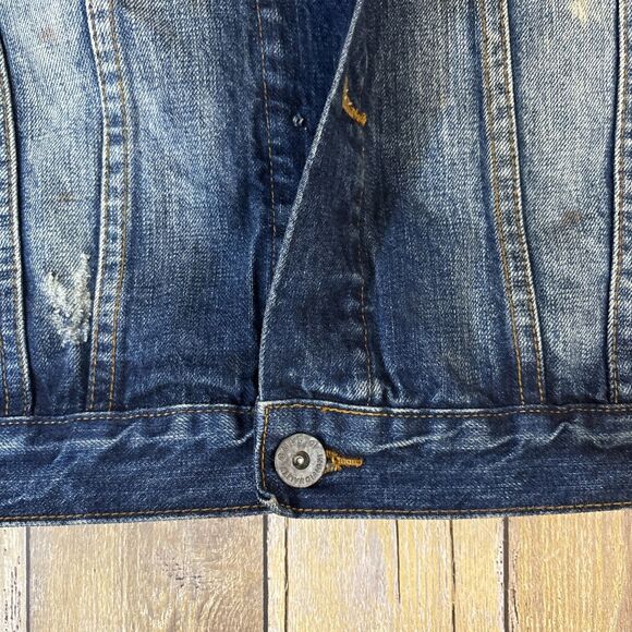 Cult Of Individuality Jean Vest XXL 2XL Distressed - Picture 8 of 10